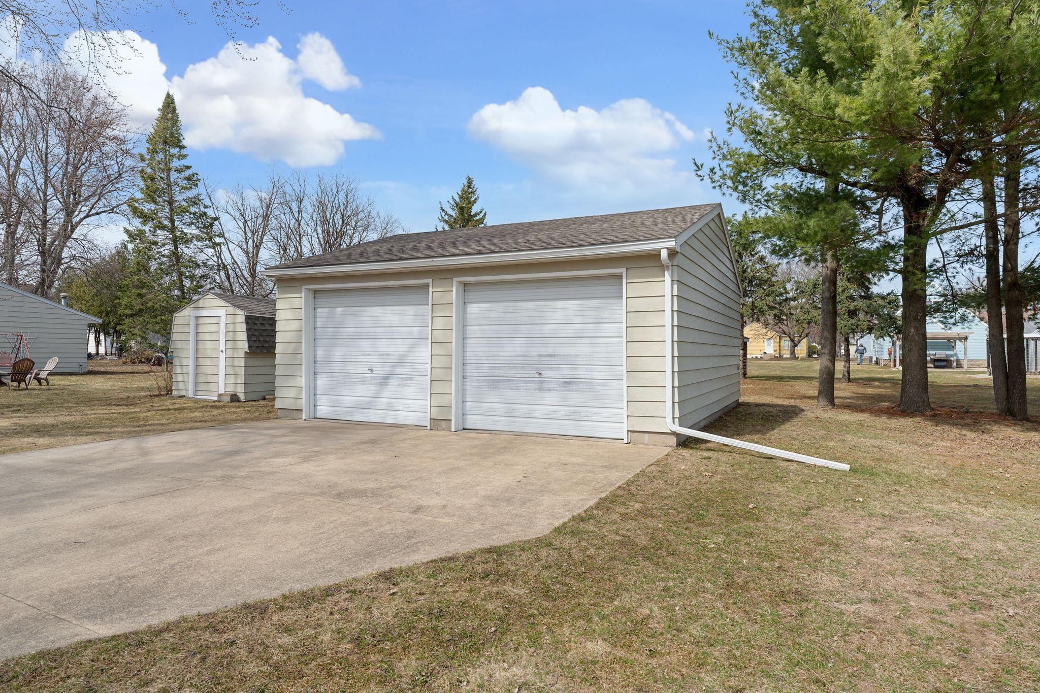 24 x 24 Detached 2 Car Garage