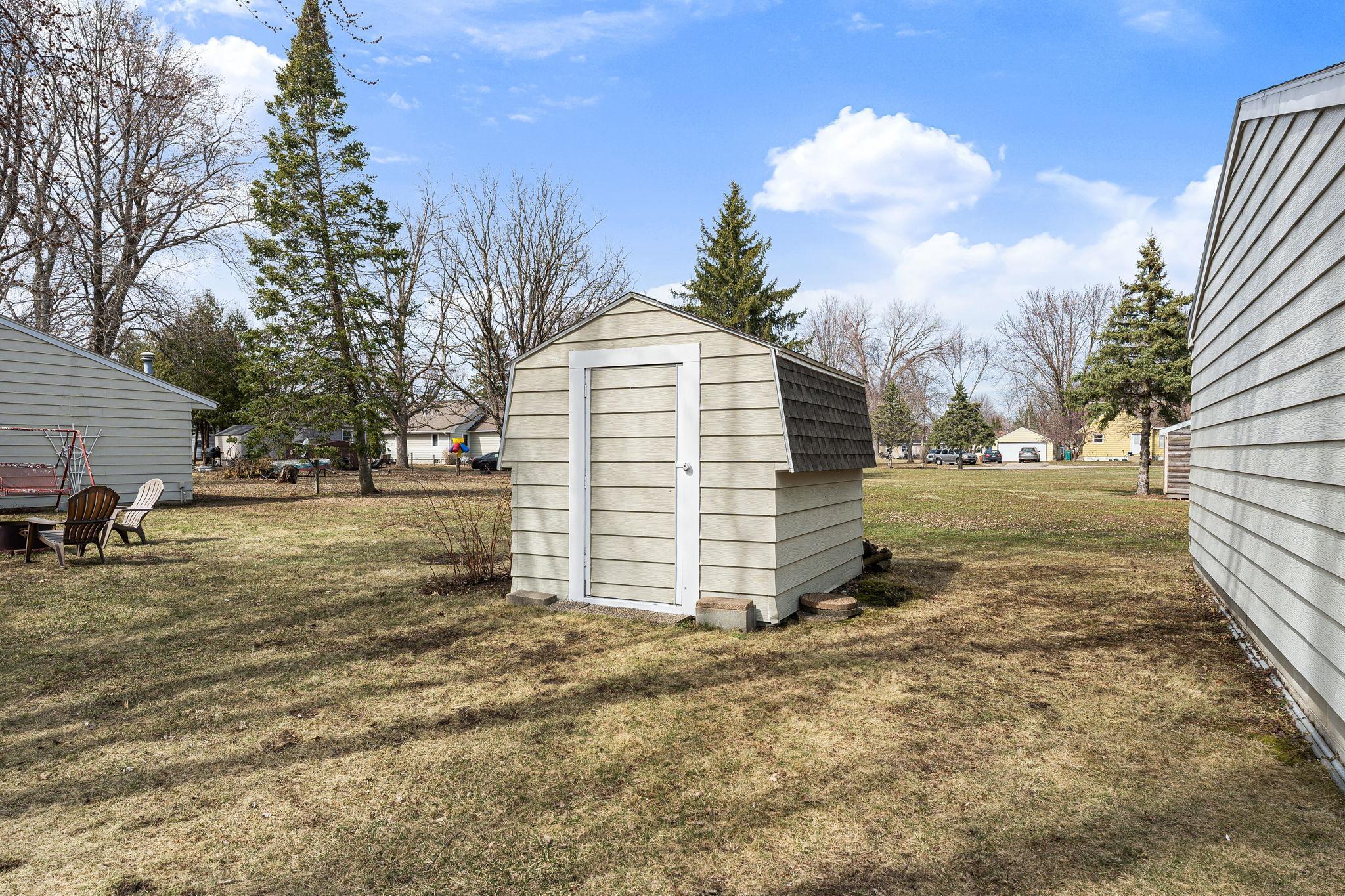 Bonus Storage Shed