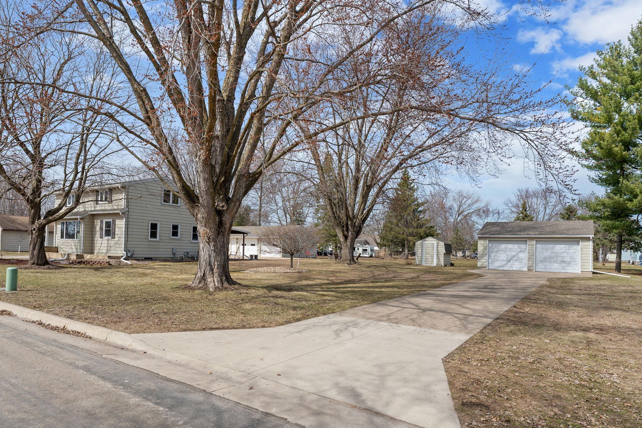 2nd Driveway to 2nd Garage