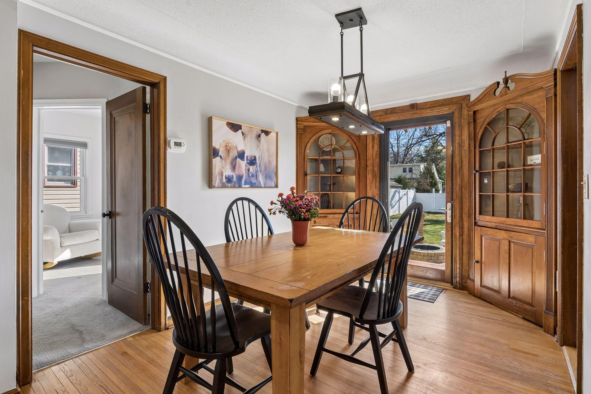 You will love these functional & beautiful built-in hutches!