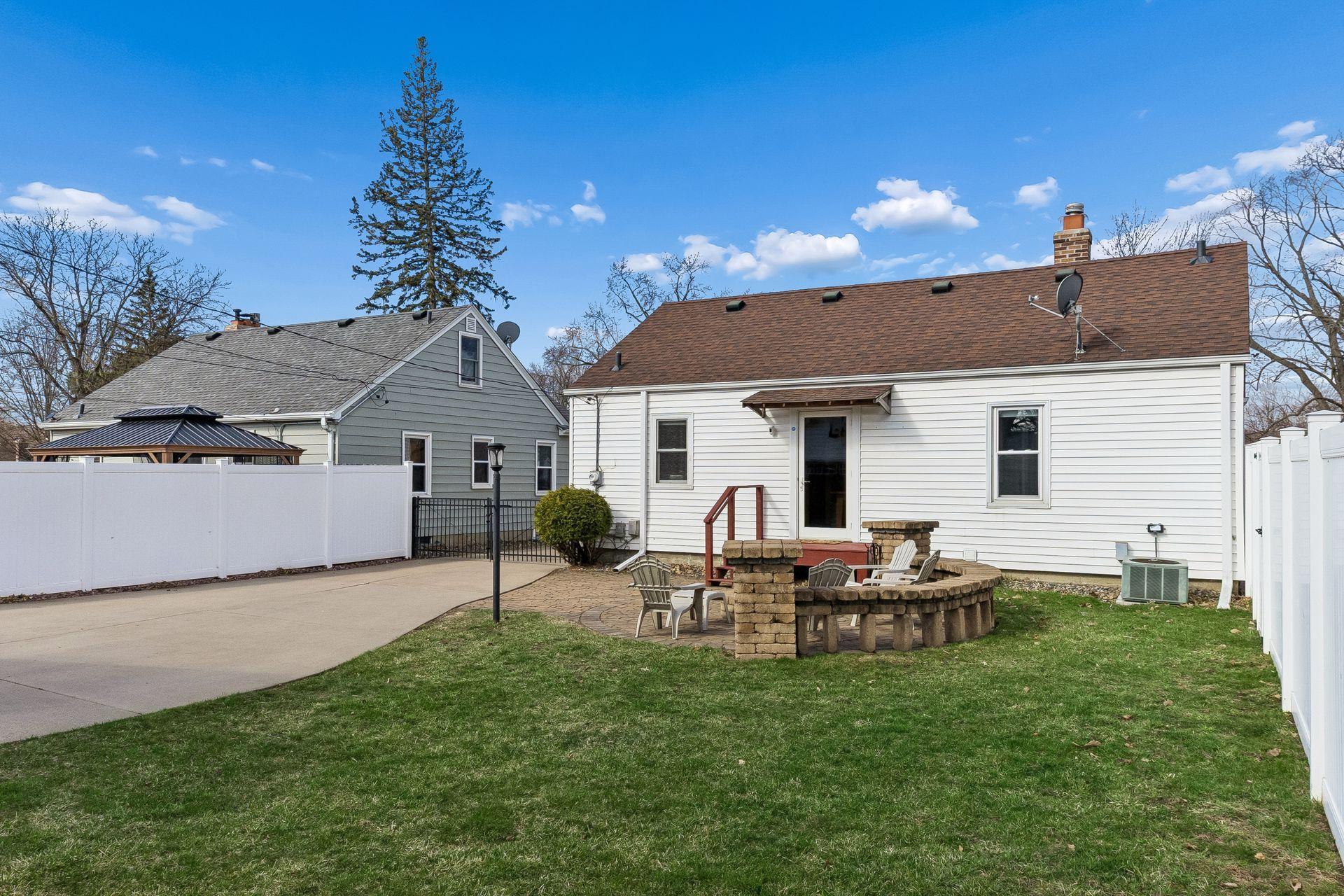 Incredible flat & functional backyard with vinyl privacy fencing!