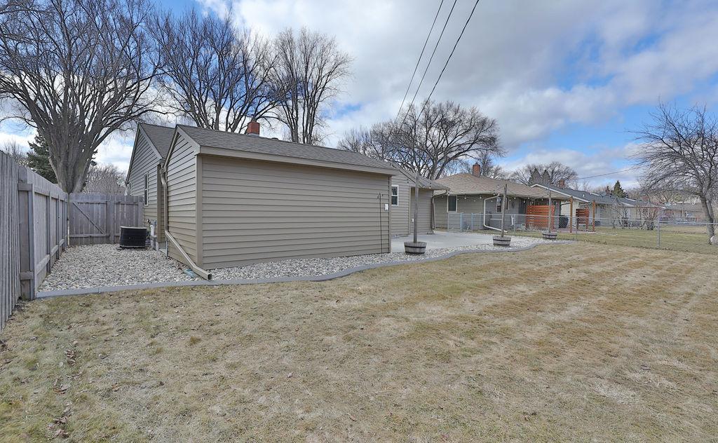 Backyard & storage shed
