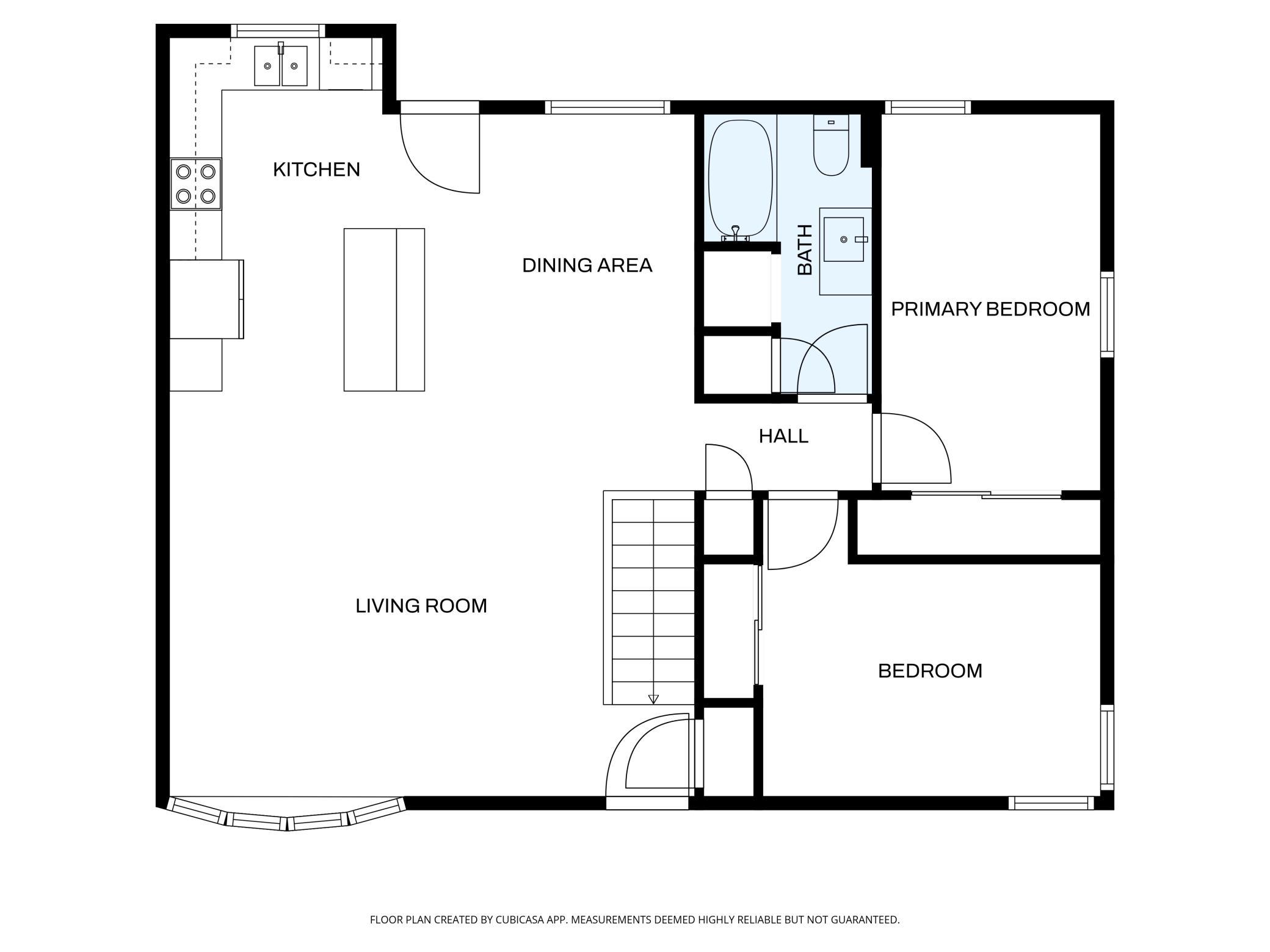 Main level floorplan