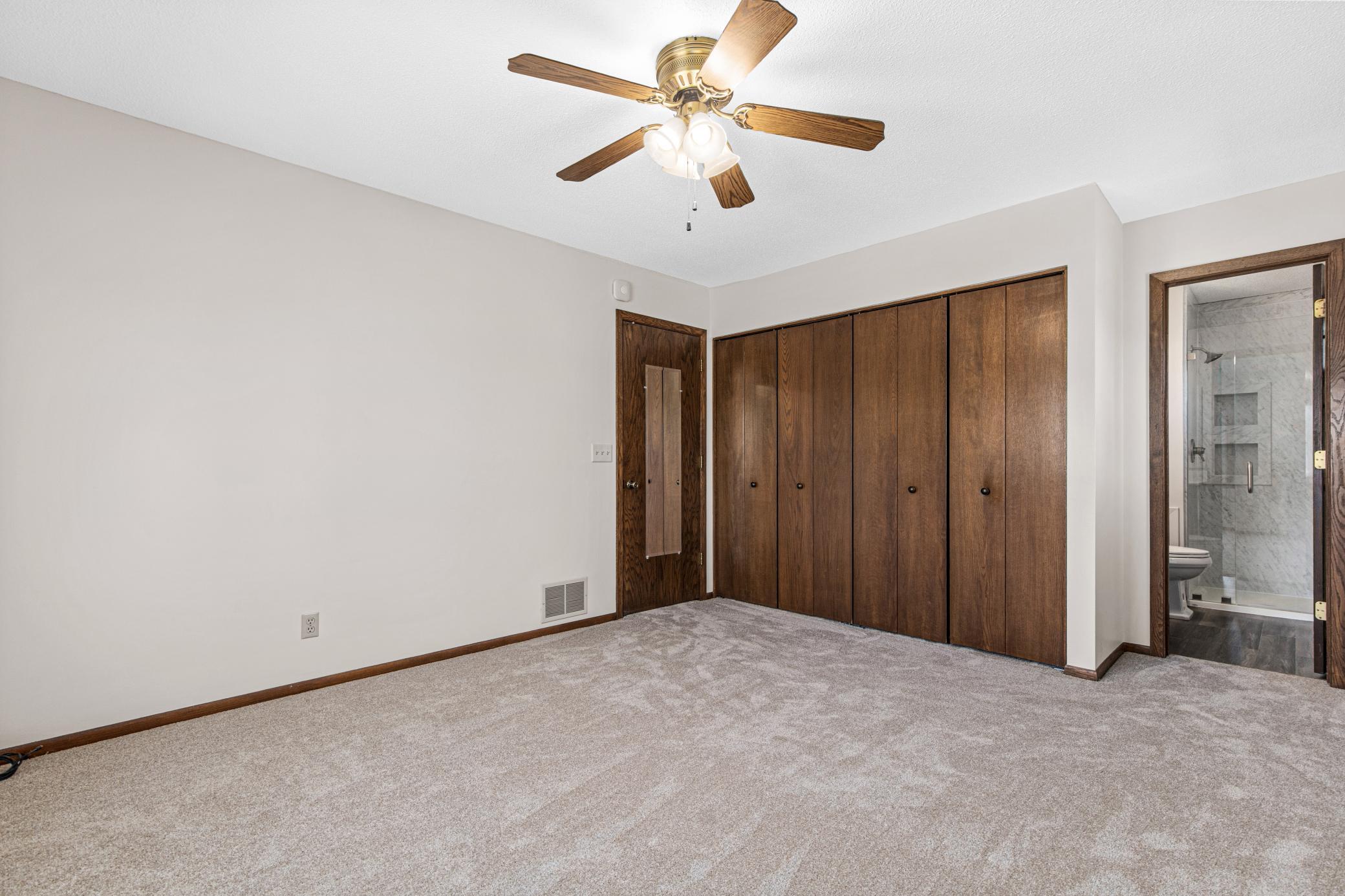 Primary Bedroom with Private 3/4 Bath