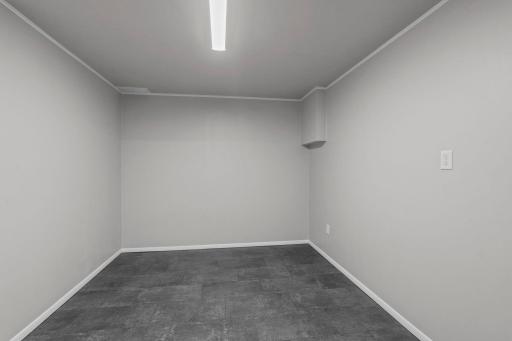 Lower level finished space is perfect for a home office, play area or workout room!