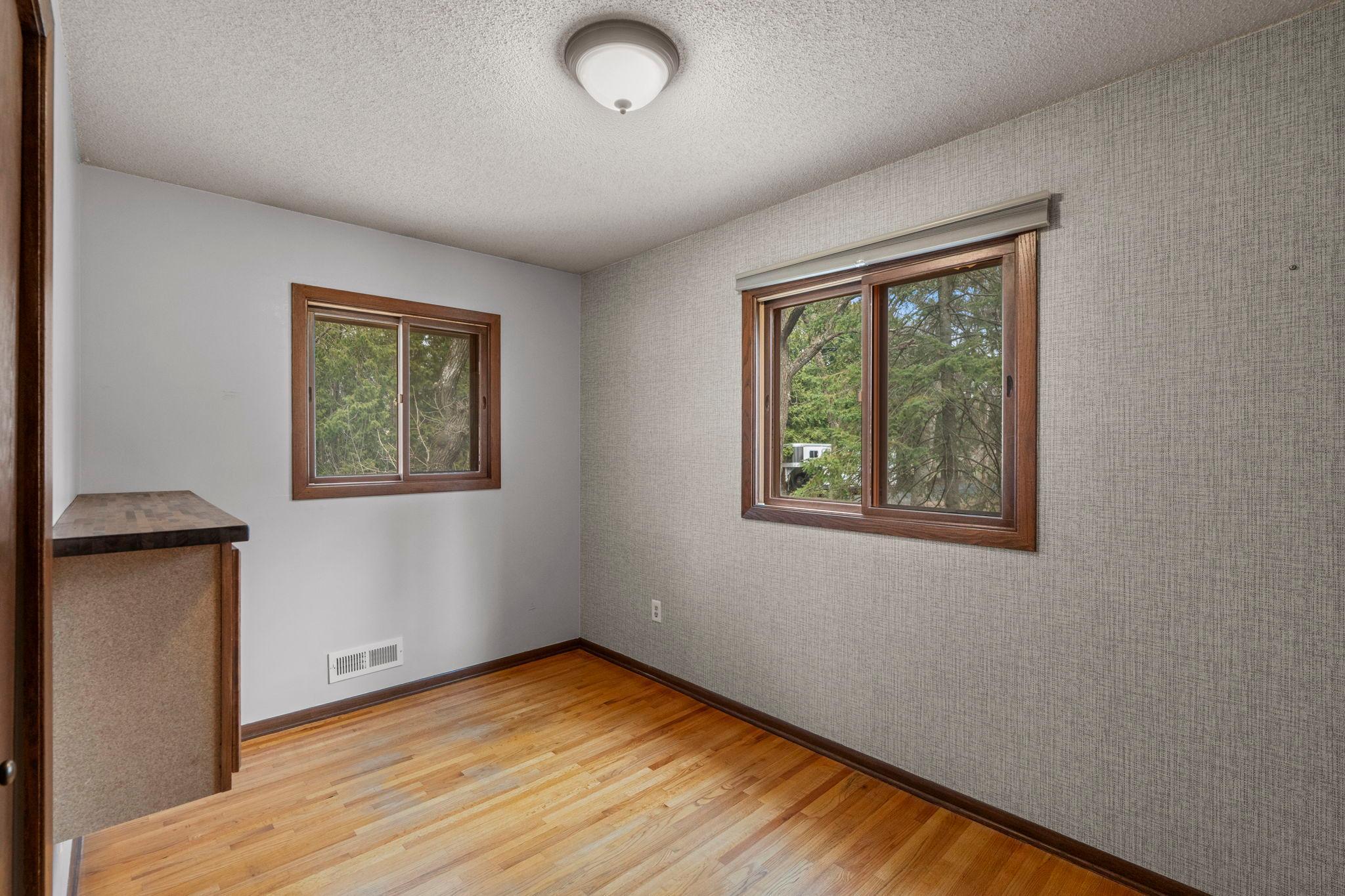 Main level bedroom two.