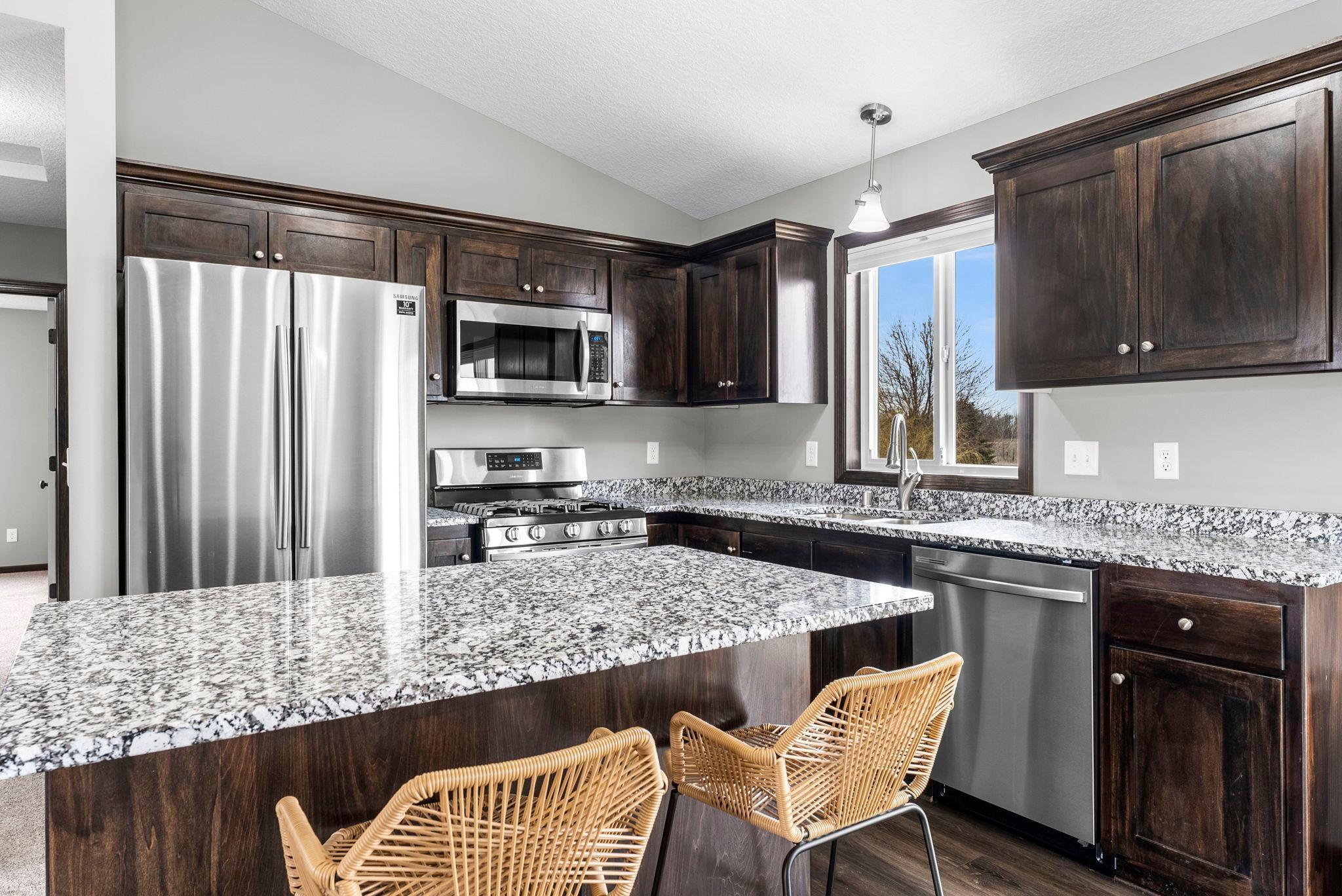 Granite countertops