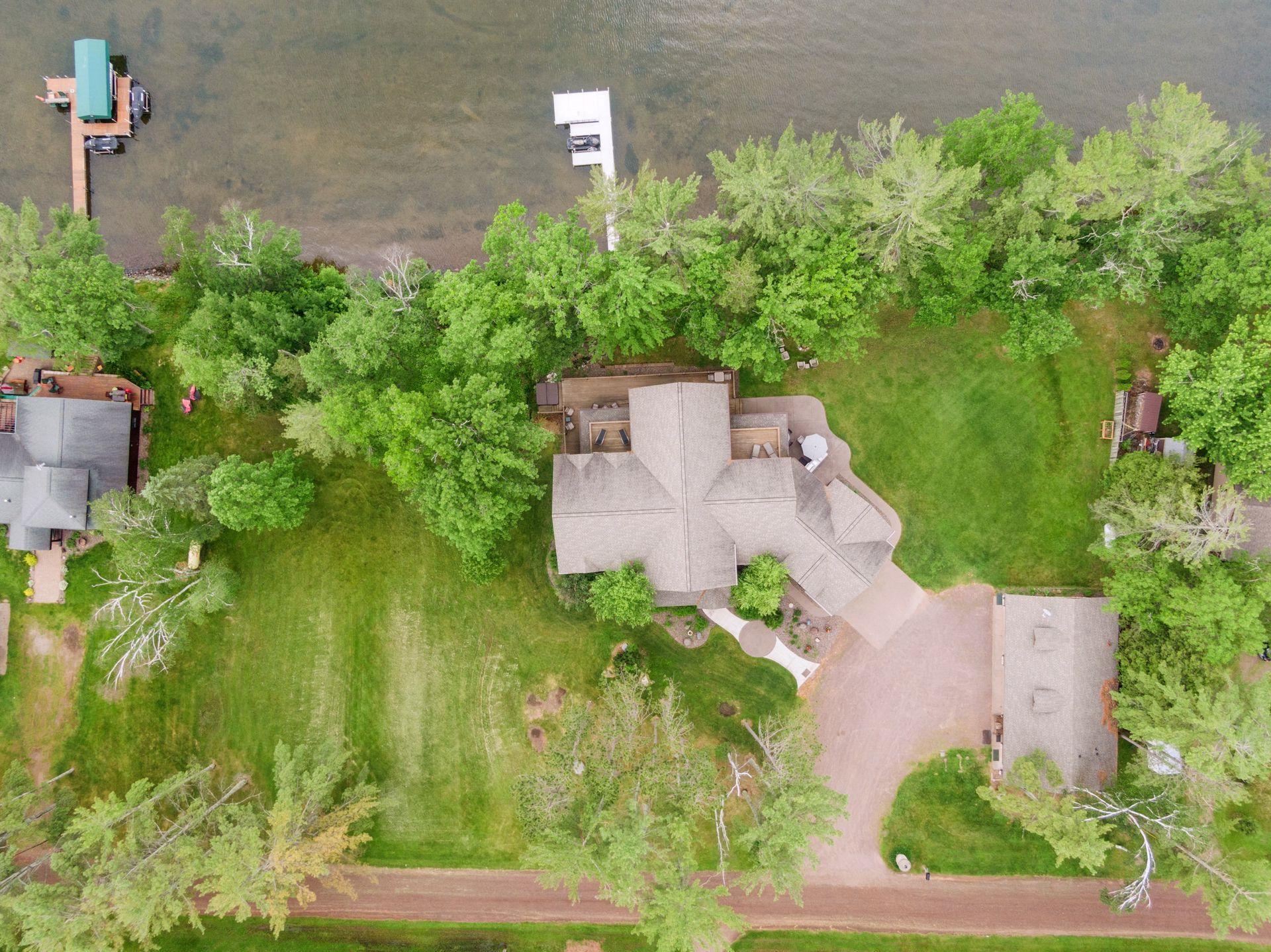 Overhead view