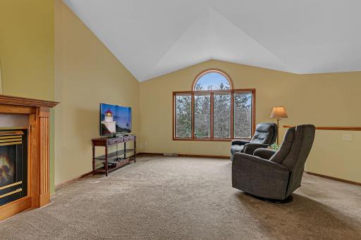 Step into the front living room to relax.