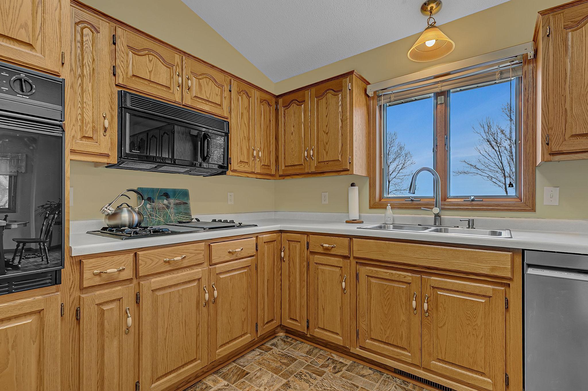 Ample cabinetry for all your culinary needs.