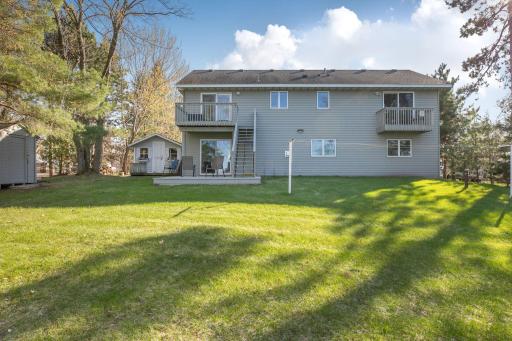 Large yard ideal for entertaining, outdoor dining, and summer activities.