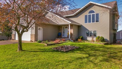 Covered front entrance shelters you from outdoor elements.