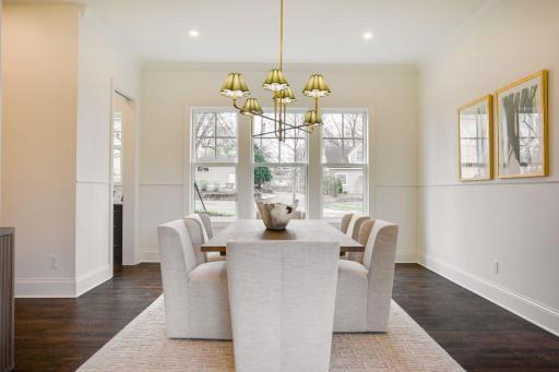 Formal dining room