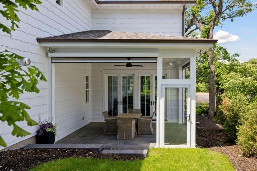 Screened porch off great room