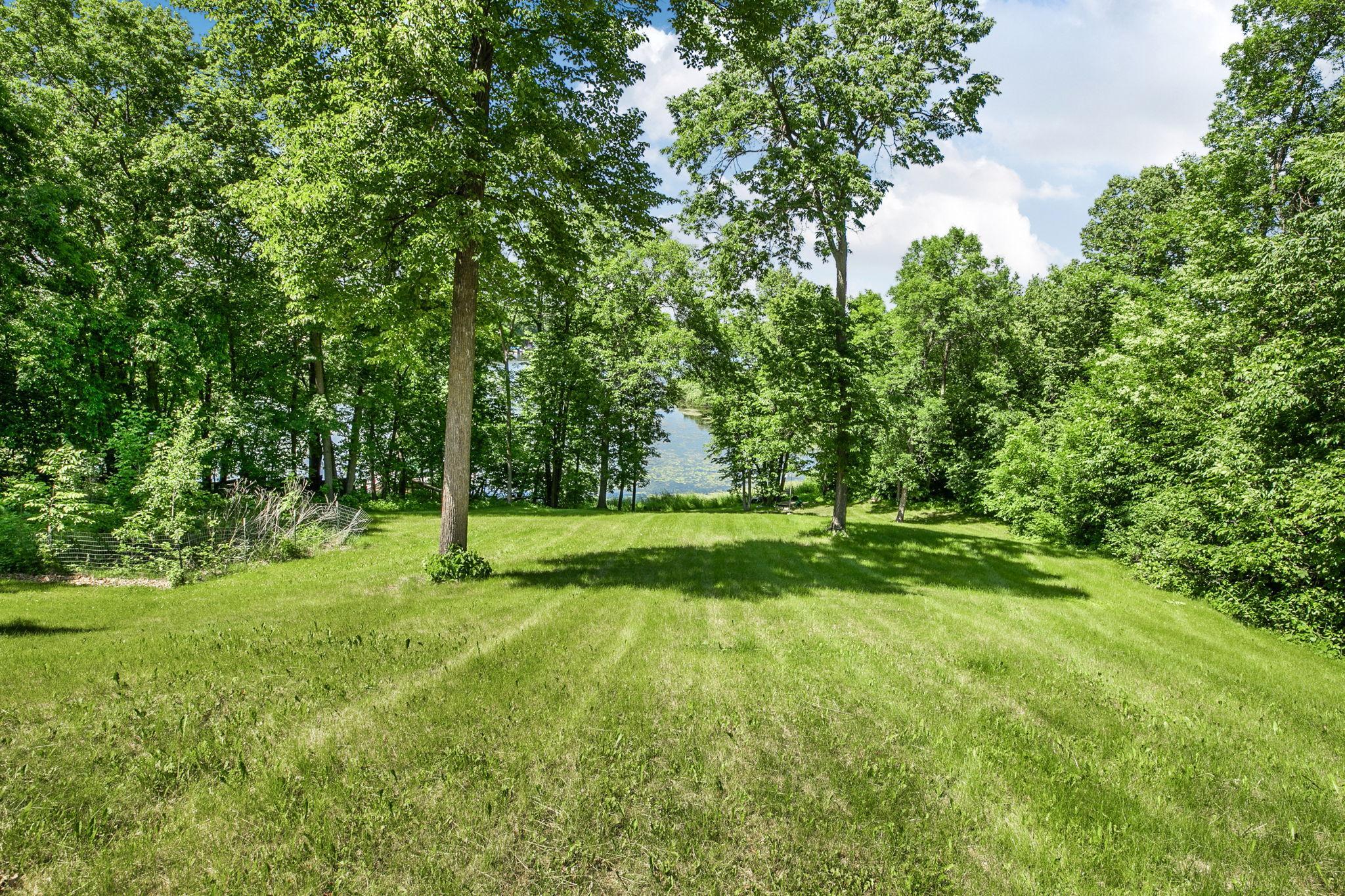 Yard space for all your outdoor activities.