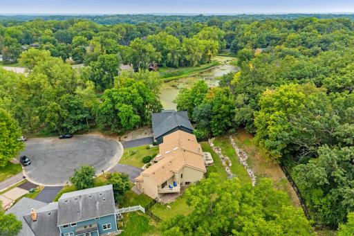 Enjoy a peaceful pond setting just one house away(views from the cul-de-sac, adding even more natural beauty to this incredible location.