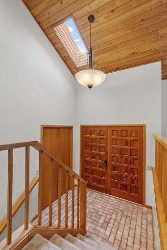 An entry full of architectural charm and individual character rarely found in newer homes.