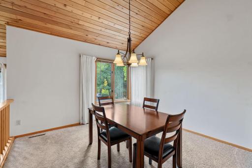 Generous proportions offer plenty of room for a large dining table and memorable gatherings.
