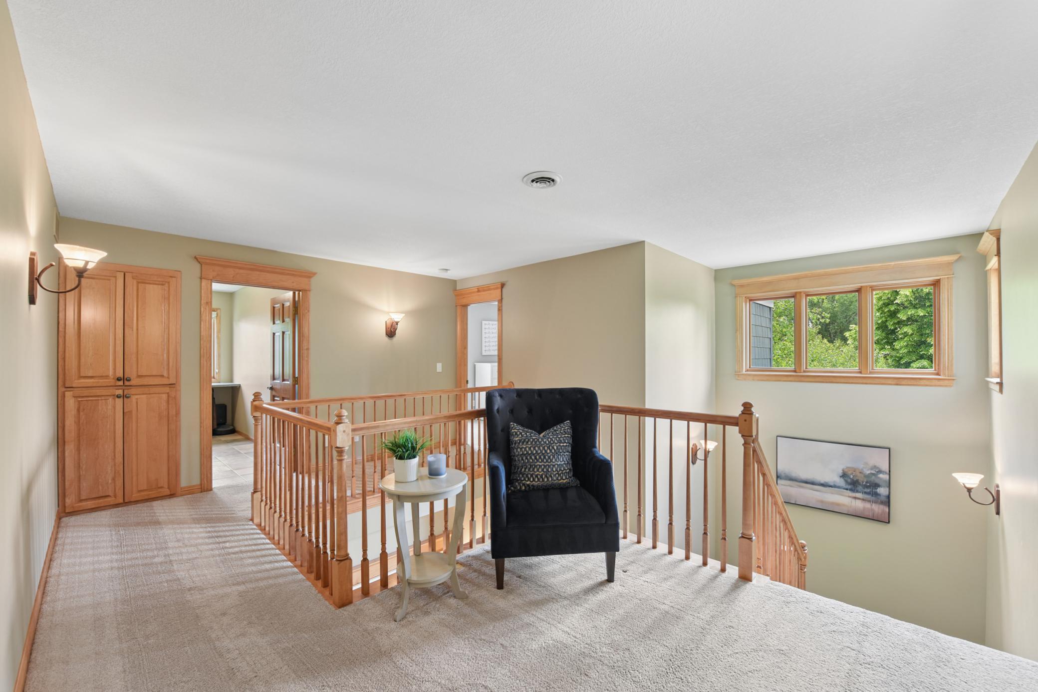 Open upstairs