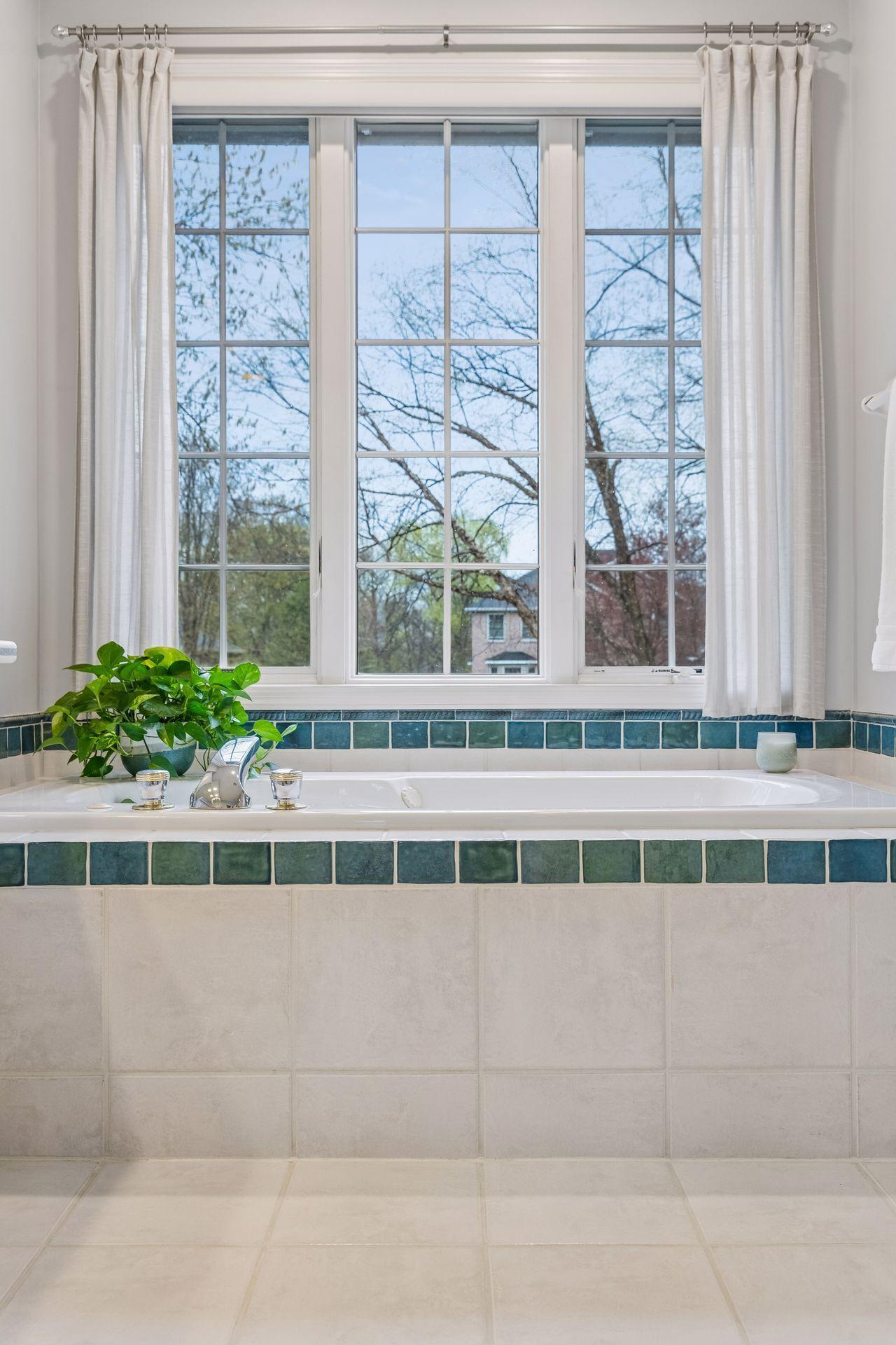 Pamper yourself in this "spa like" bath.