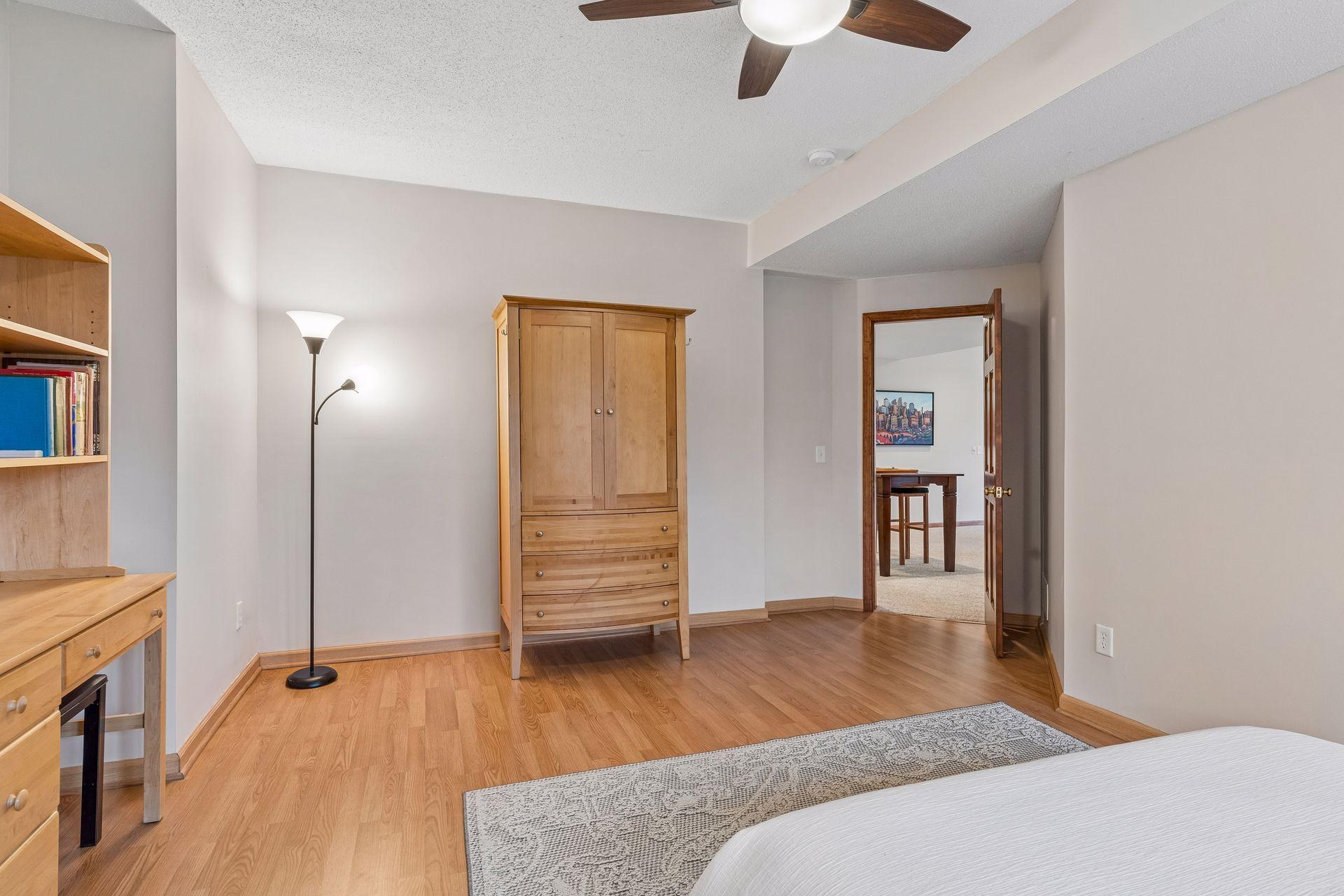 A second view of bedroom #4, the perfect bedroom for guests to stay while visiting.