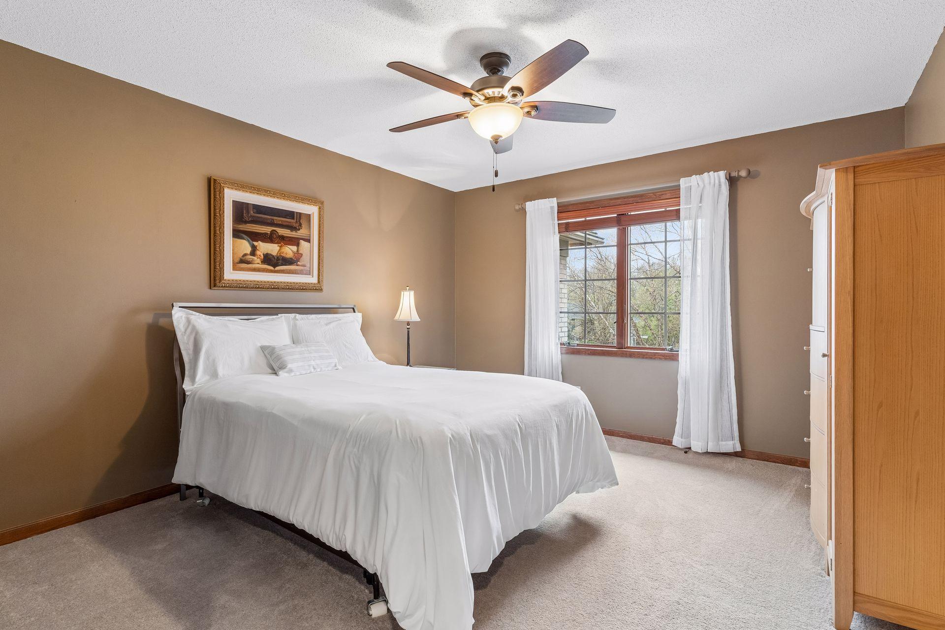 Bedroom #2 is located on this homes upper level.