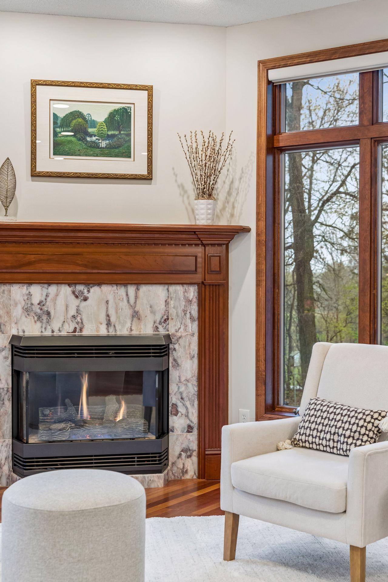 Notice the high quality finishes and detail in the millwork throughout this home.