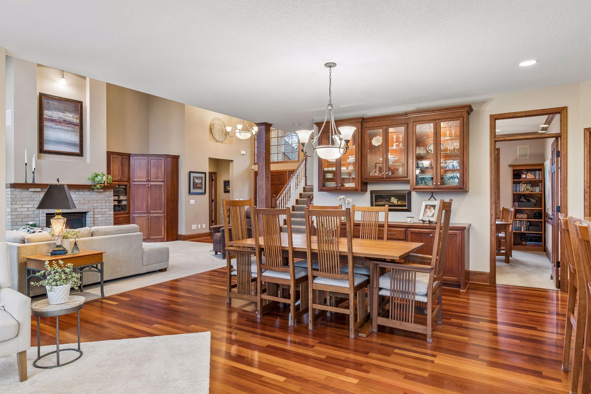 Another view of this homes luxurious main level. Note, there is surround sound and central vacuum throughout this home.
