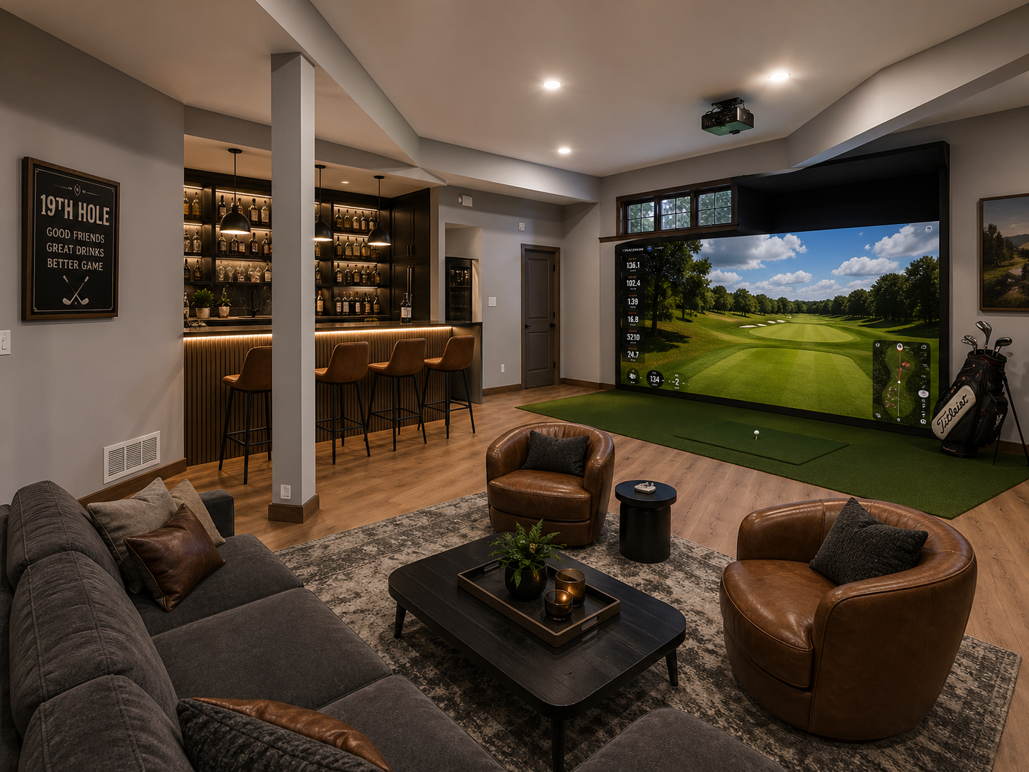 Virtually staged photo to show you the outstanding potential for this space.