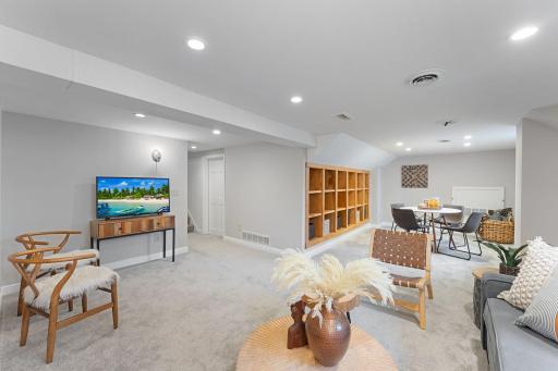 Games? Great entertaining space and it offers so much flexibility.