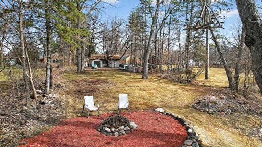 Enjoy your Favorite Beverage next to the River and the warmth of a nice fire!!