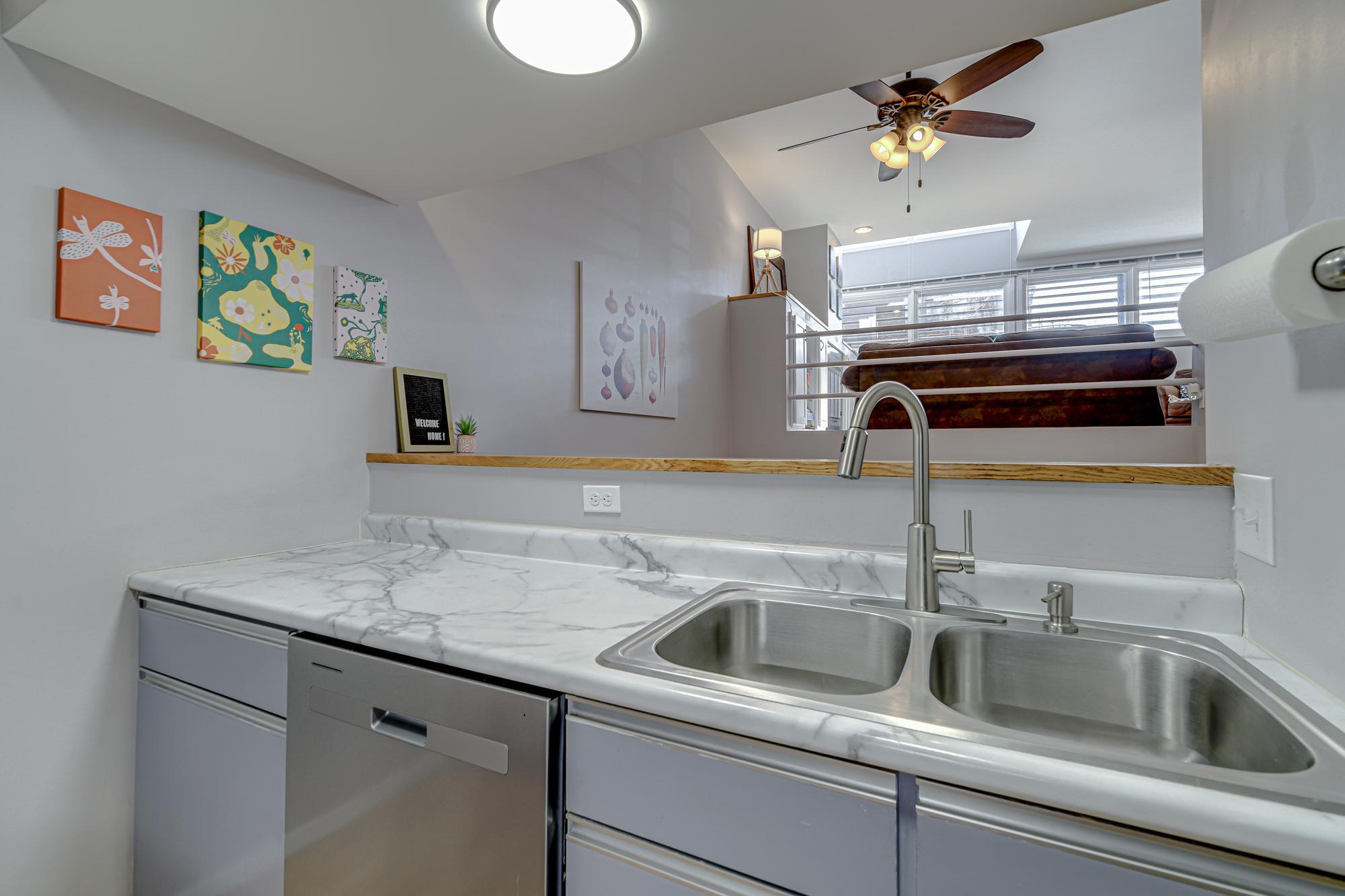 Pass through to the dining room for easy serving