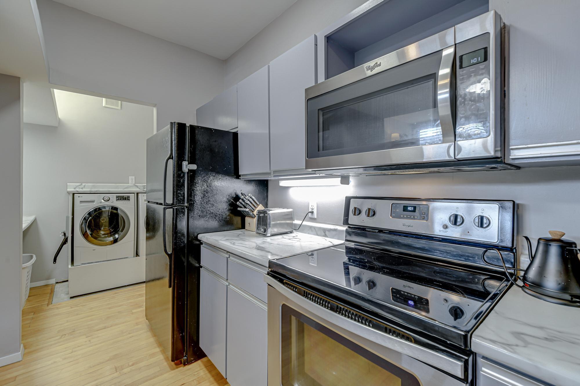 Laundry room conveniently off of the kitchen