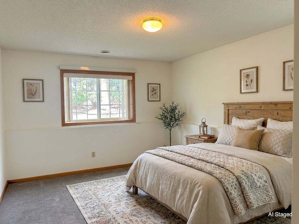 AI Staged Bedroom 2