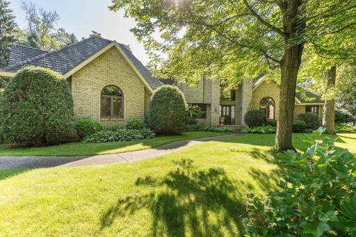 Beautiful Entrance to home and private yard.