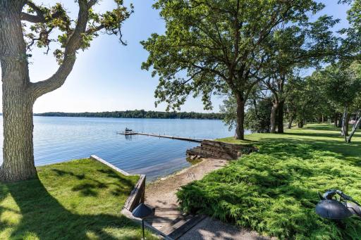 Dock included in sale 5' Depth for getting a larger boat into. dock area.