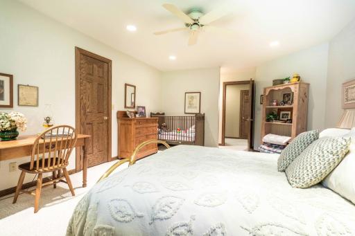 Third large 3rd Bedroom in upper level is complete with 3/4 bath.