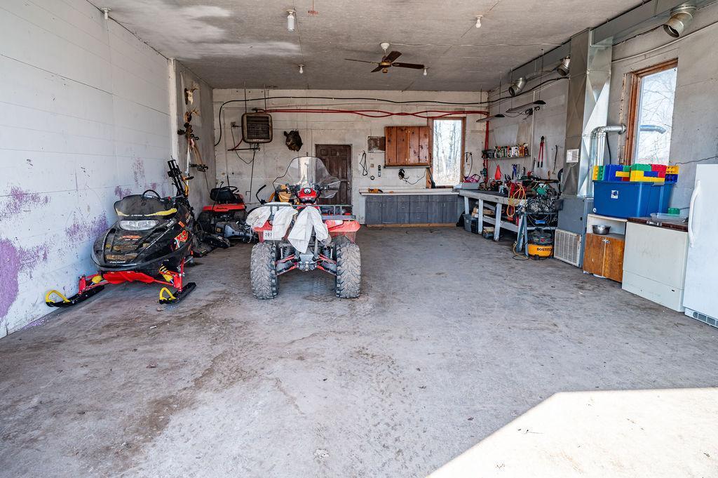 Heated Shed Interior