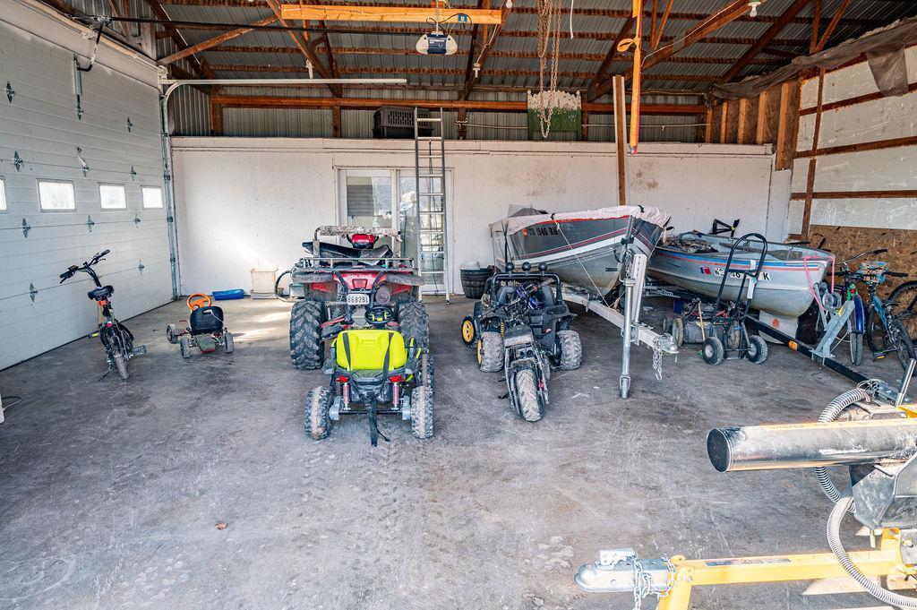 Heated Shed Interior