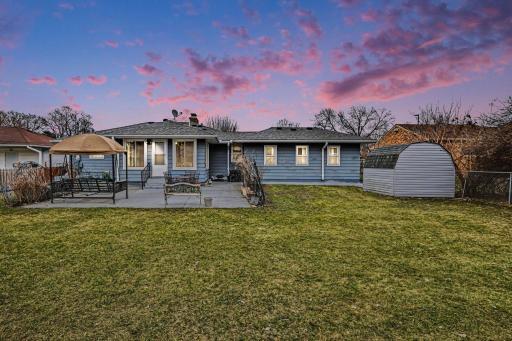 Enjoy sunsets and entertain guests from your spacious patio.