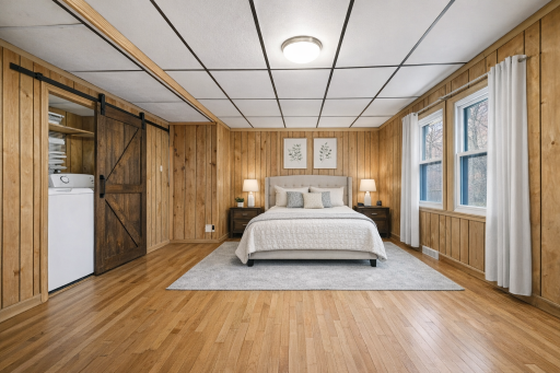 Fourth main level that has been virtually staged.