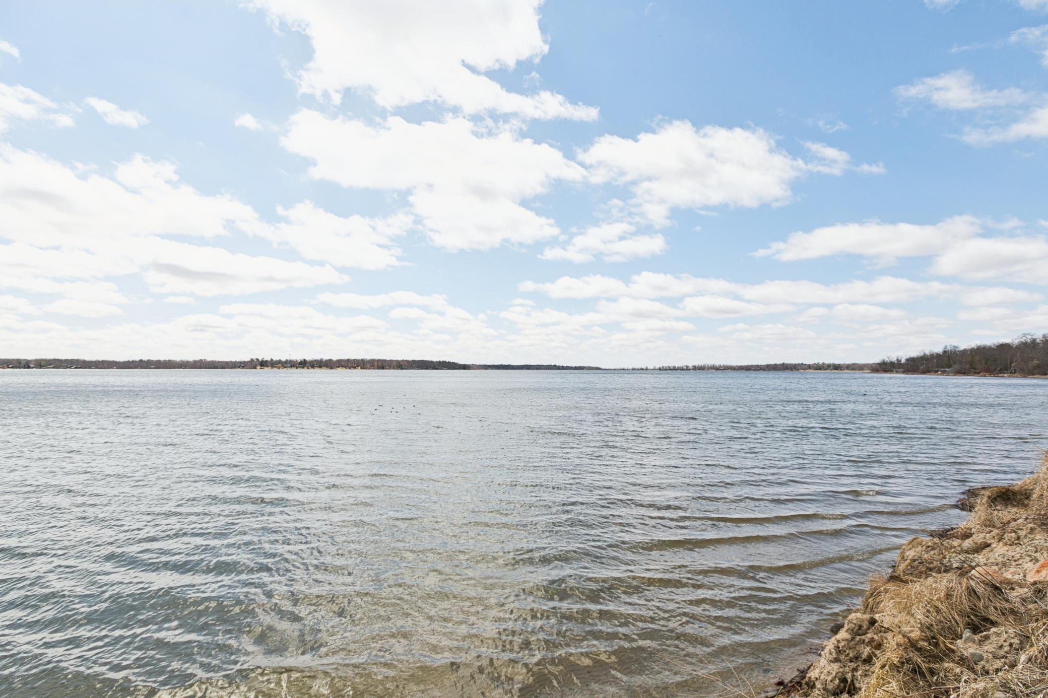ICE IS OUT!! A great recreational lake for fishing, swimming and boating.