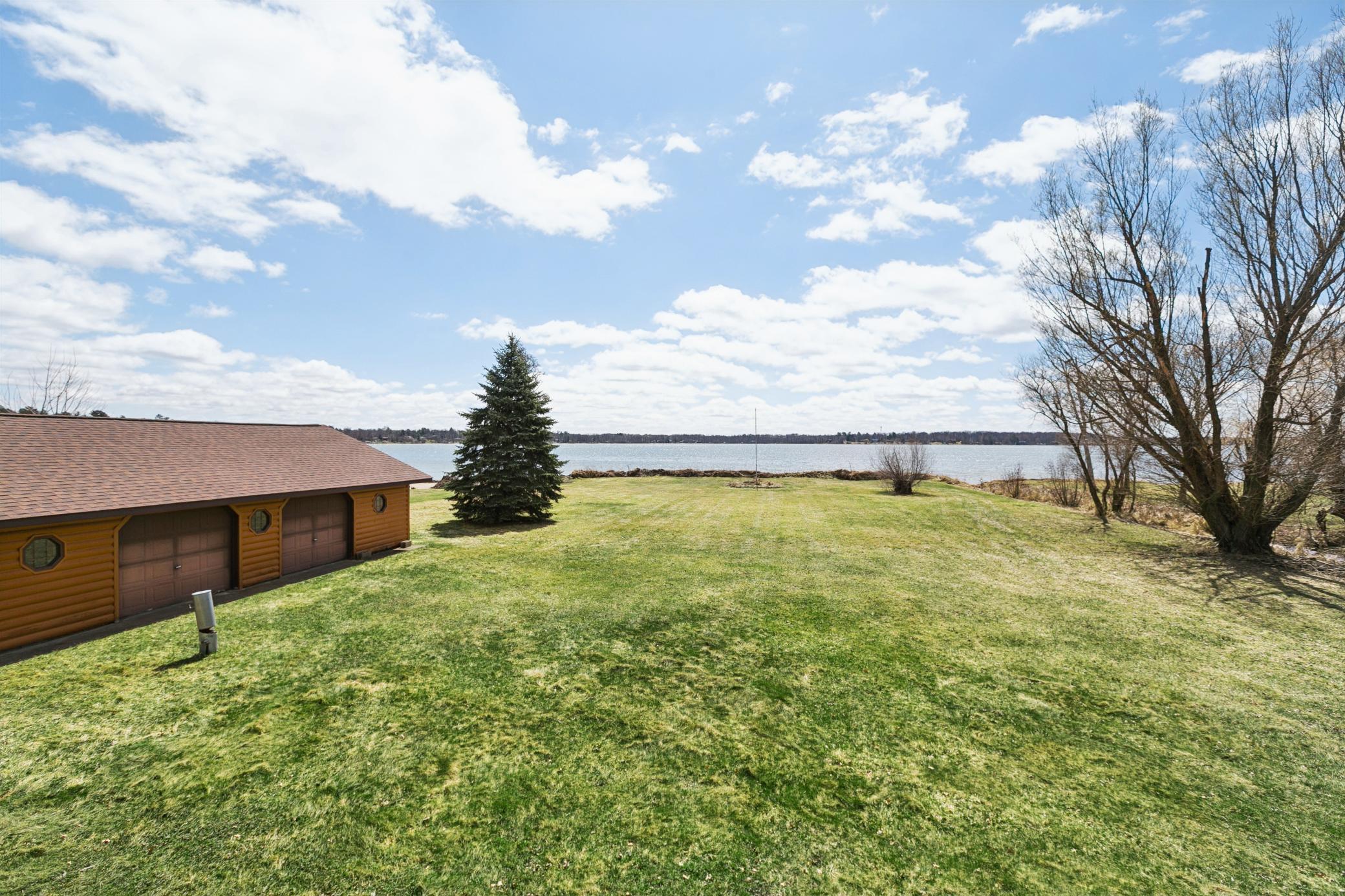 Level yard is ideal for play, gardening, campers and more.