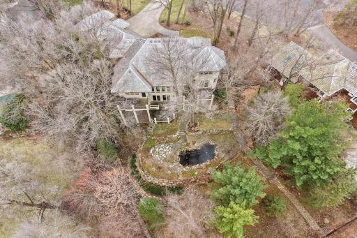 Take time to walk the landscaped trails down to the lake.