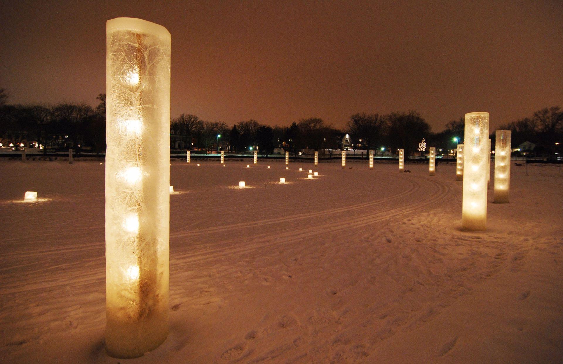 "Enjoy a fun-filled, candlelit night at Lake of the Isles at the Annual Luminary Loppet."