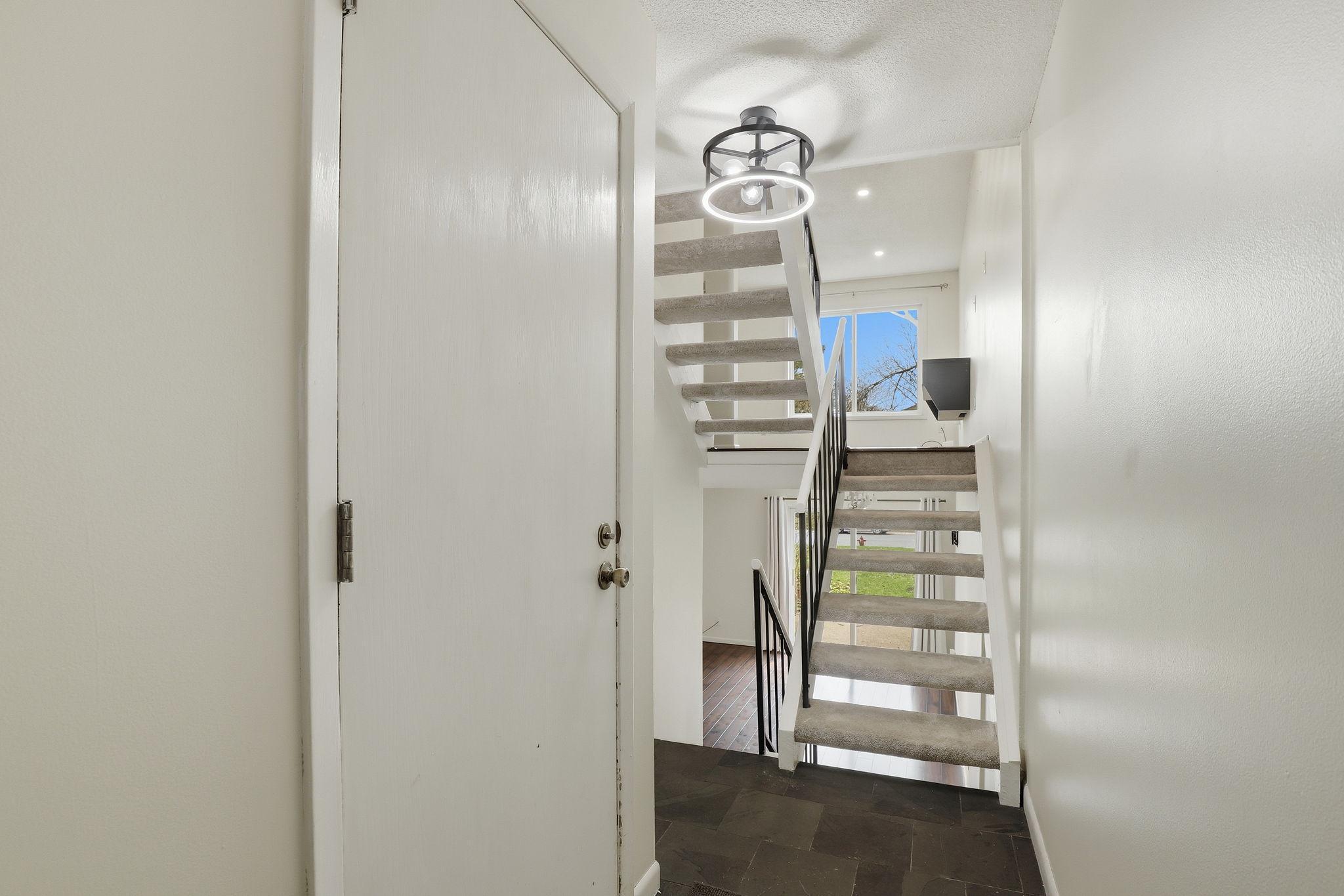 Entrance from Garage