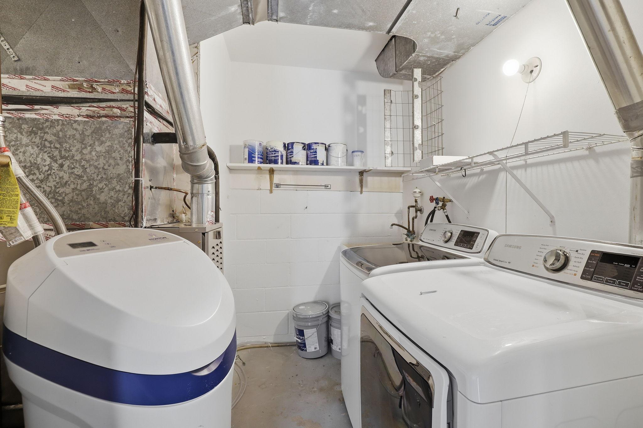 Laundry and Mechanical Room