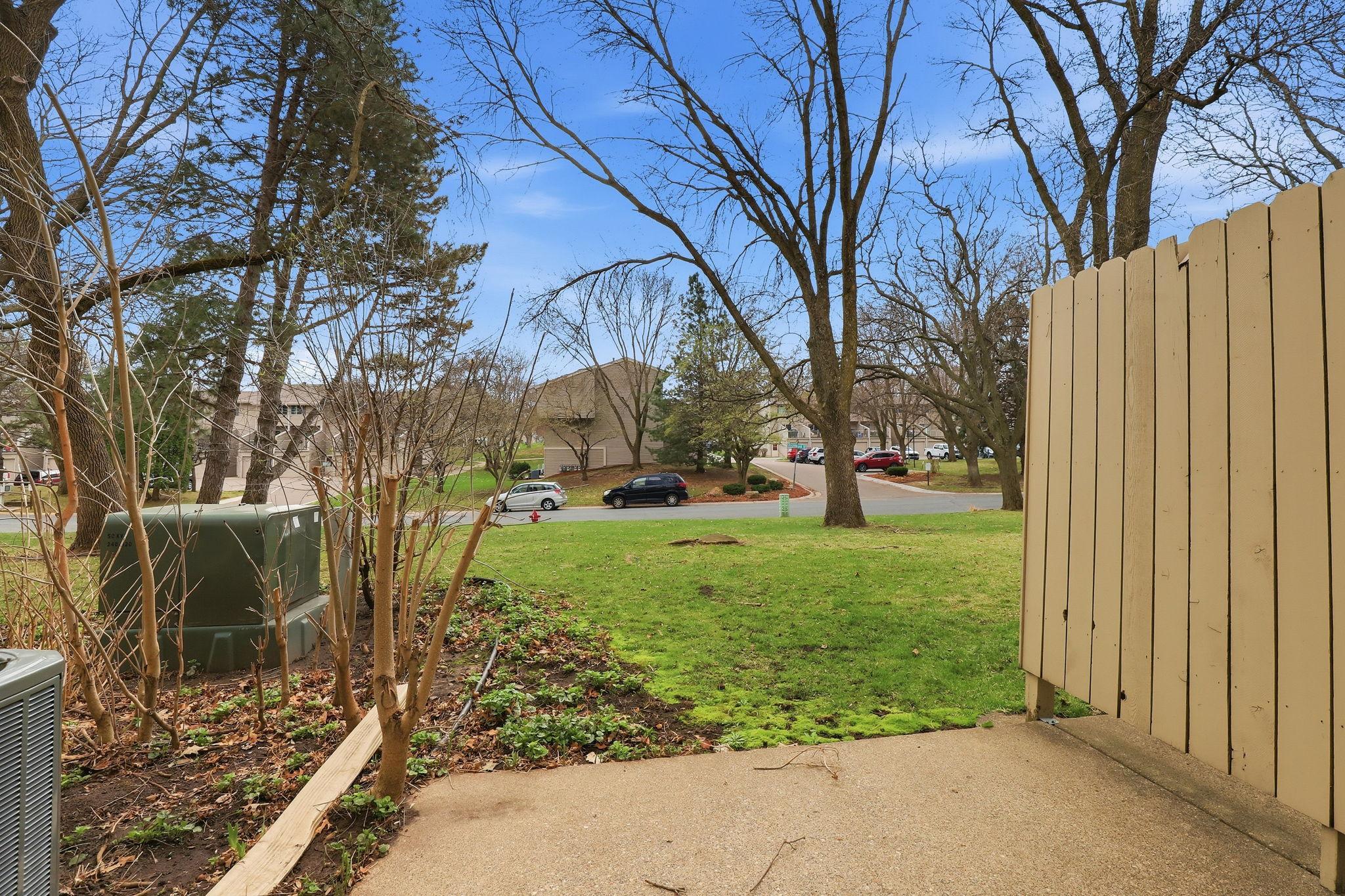 Patio and Backyard
