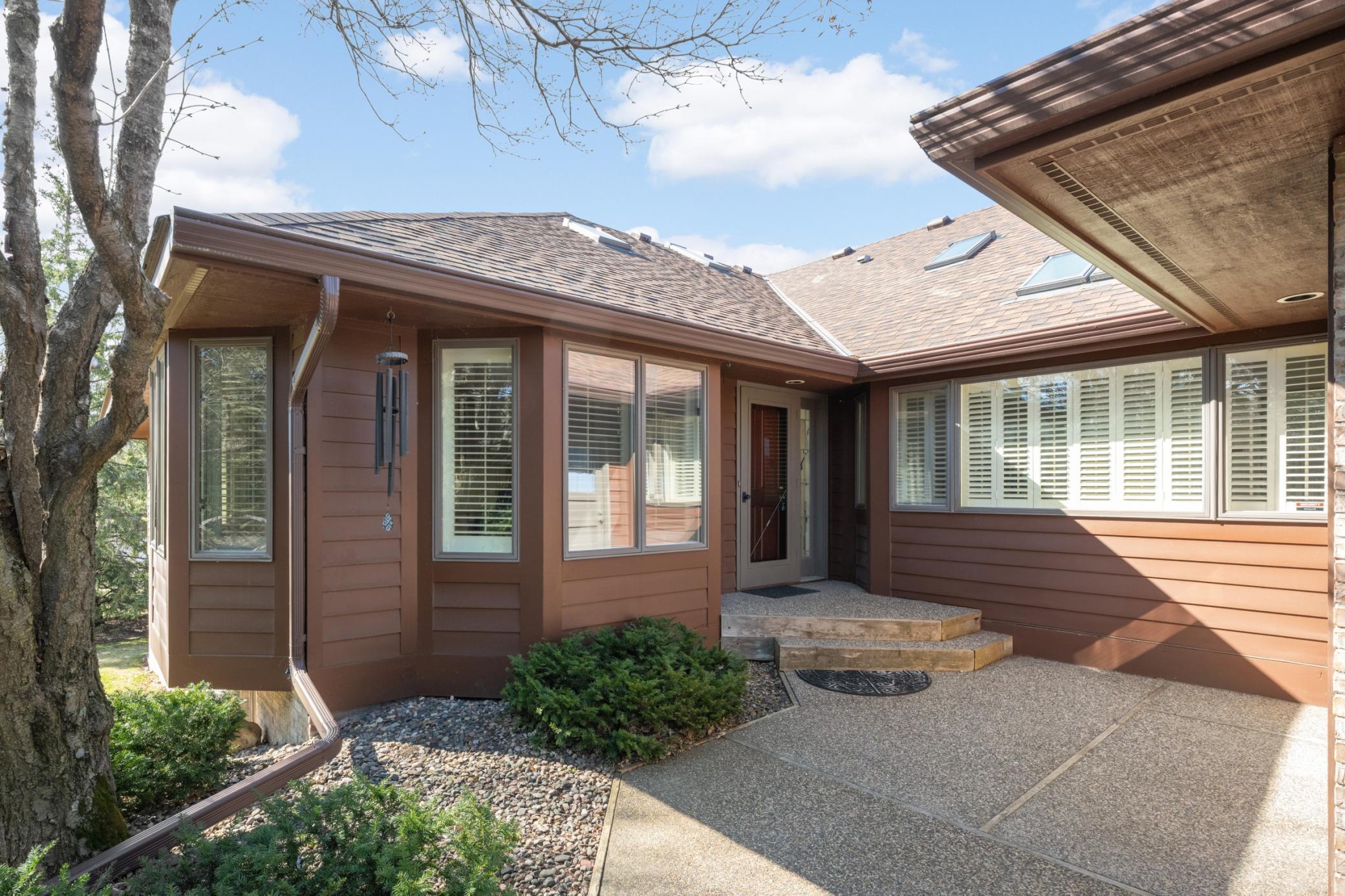 Charming courtyard enterance