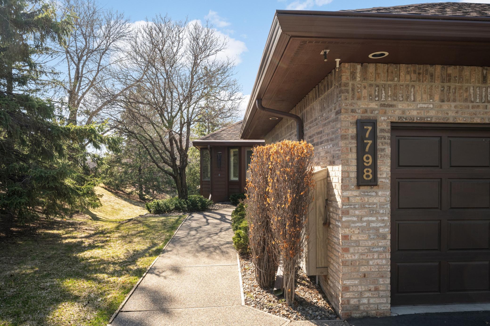 Rare private end unit so no one next door sharing a courtyard space.
